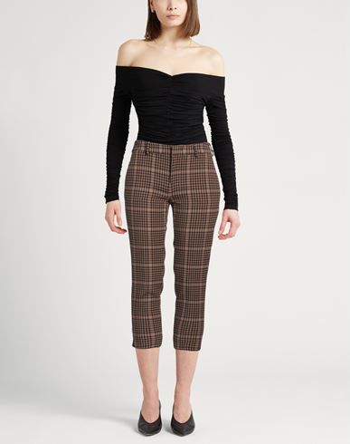 Pt Torino Woman Pants Camel Size 4 Polyester, Wool, Elastane