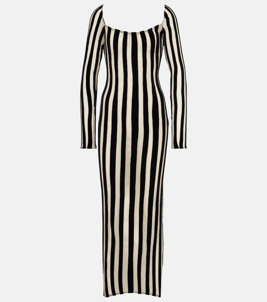 Striped gown