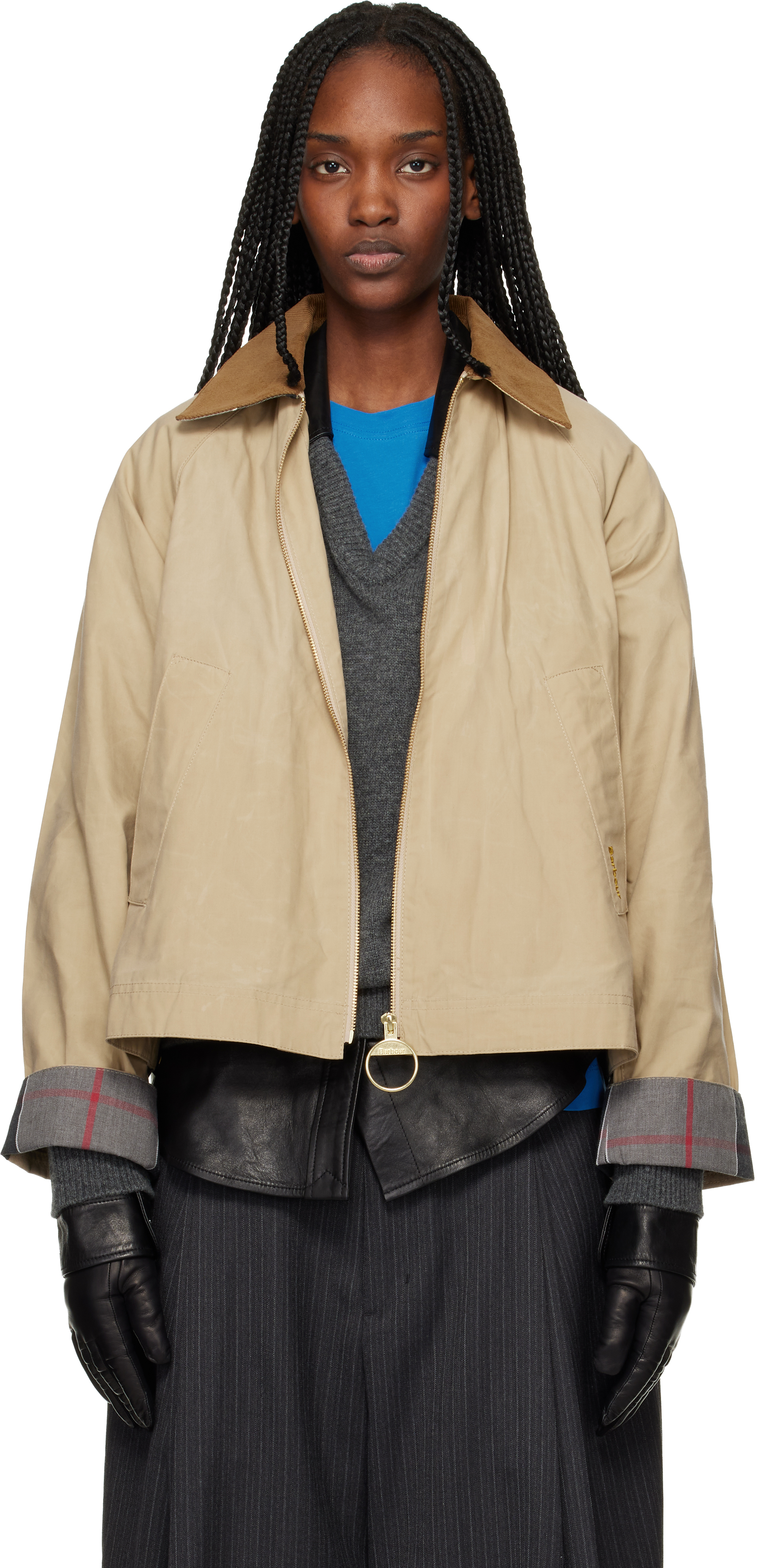 Beige Catlin Casual Jacket