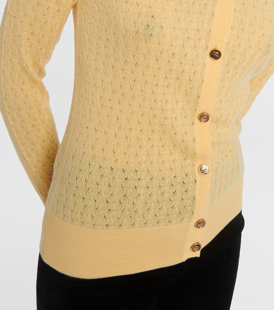Wool cardigan