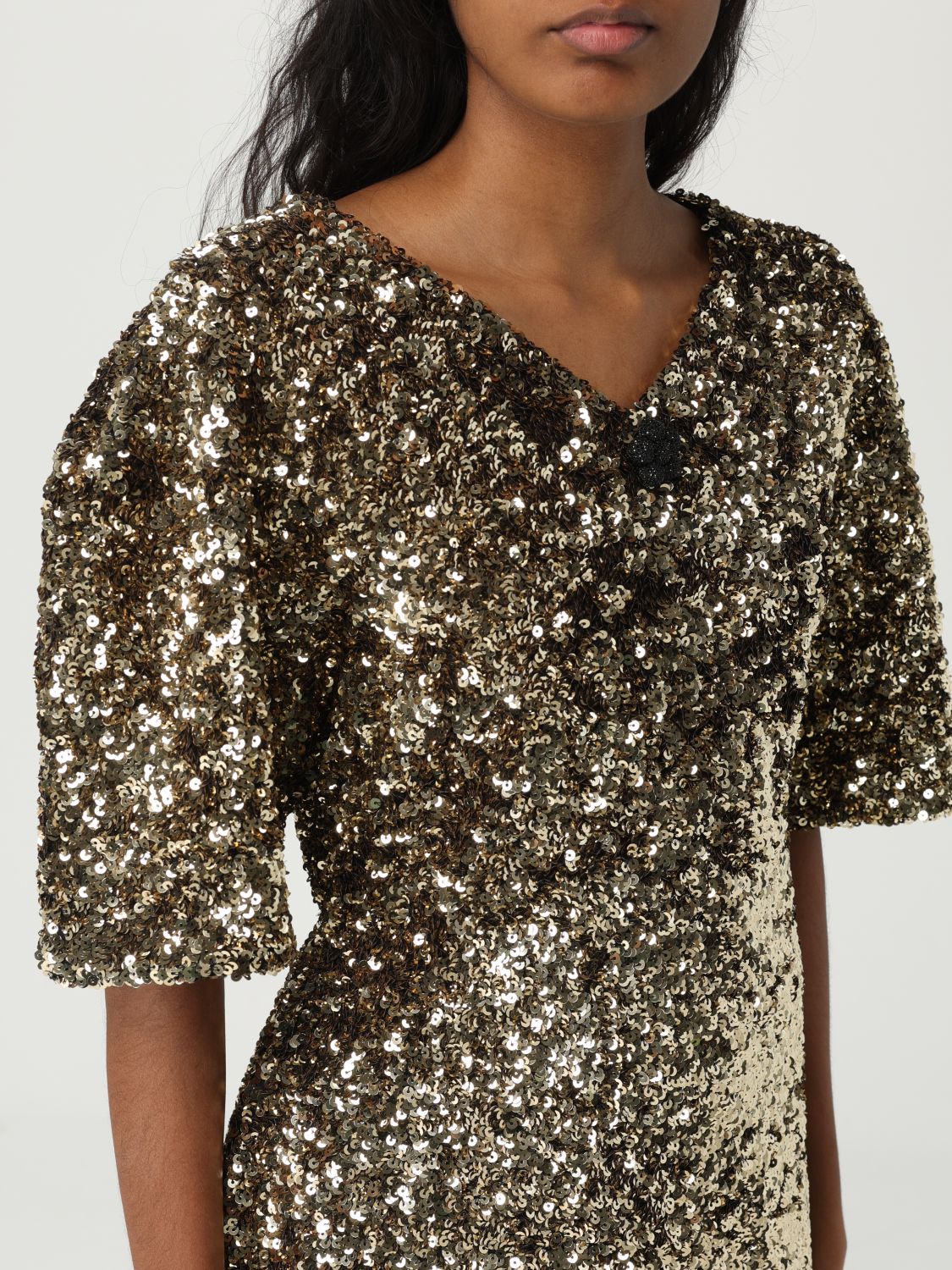 Dress MARC JACOBS Woman color Gold