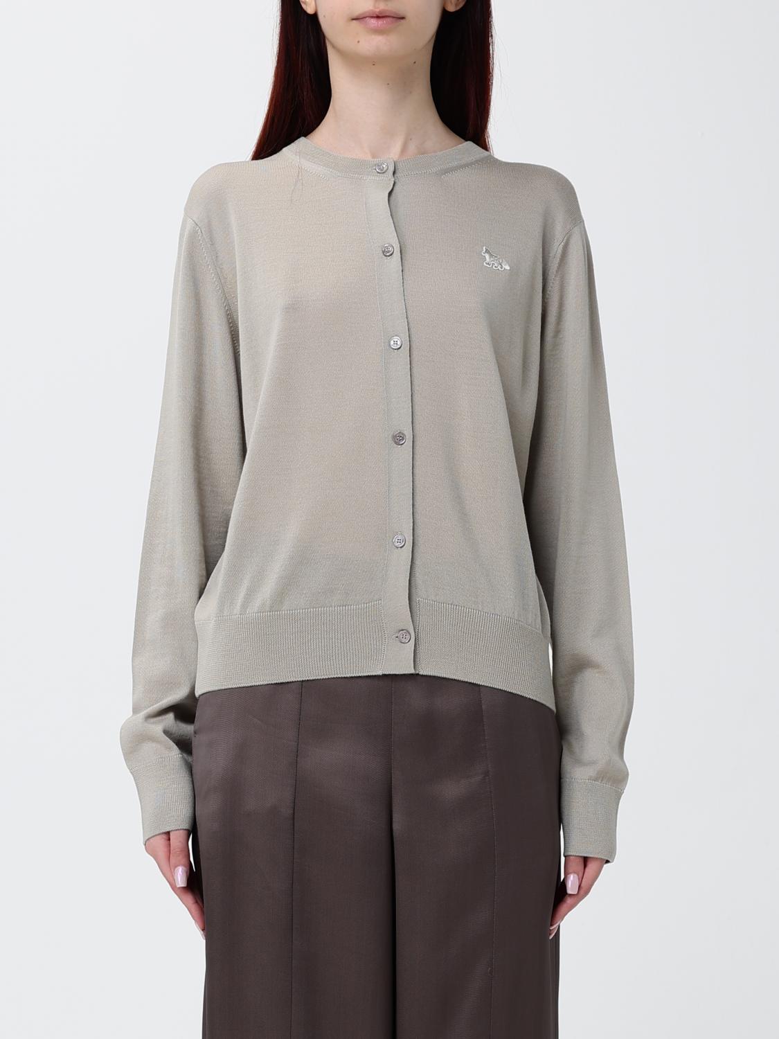 MAISON KITSUNÉ Sweatshirt Woman color Green