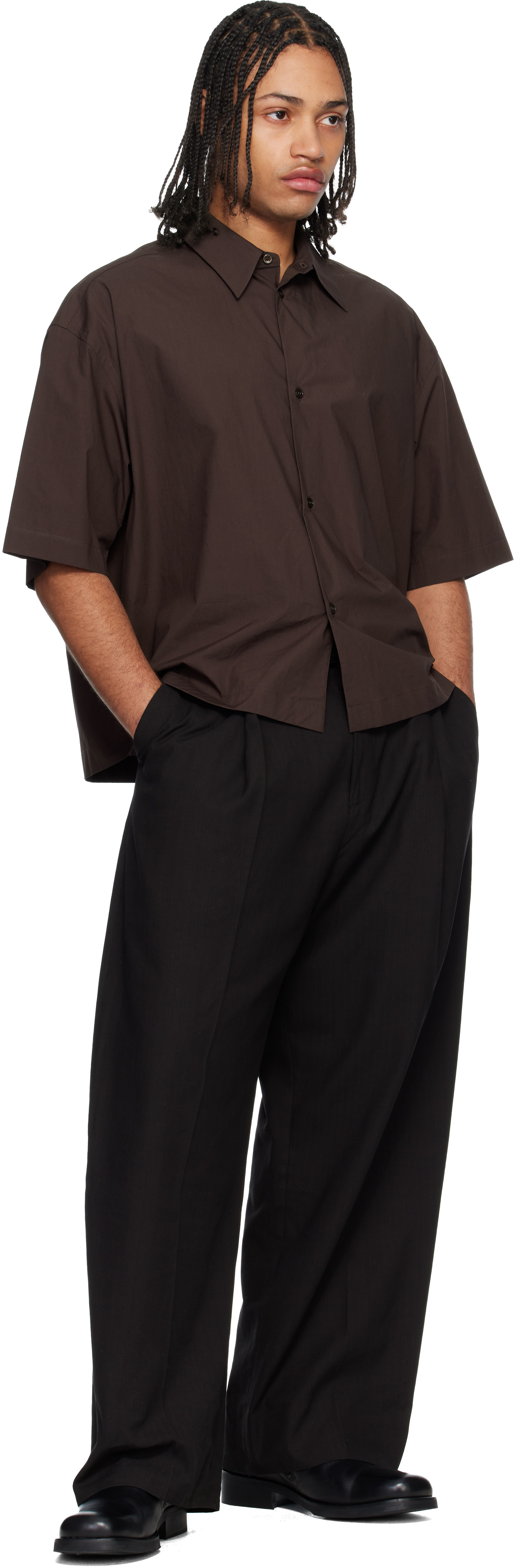 Black Pull Trousers