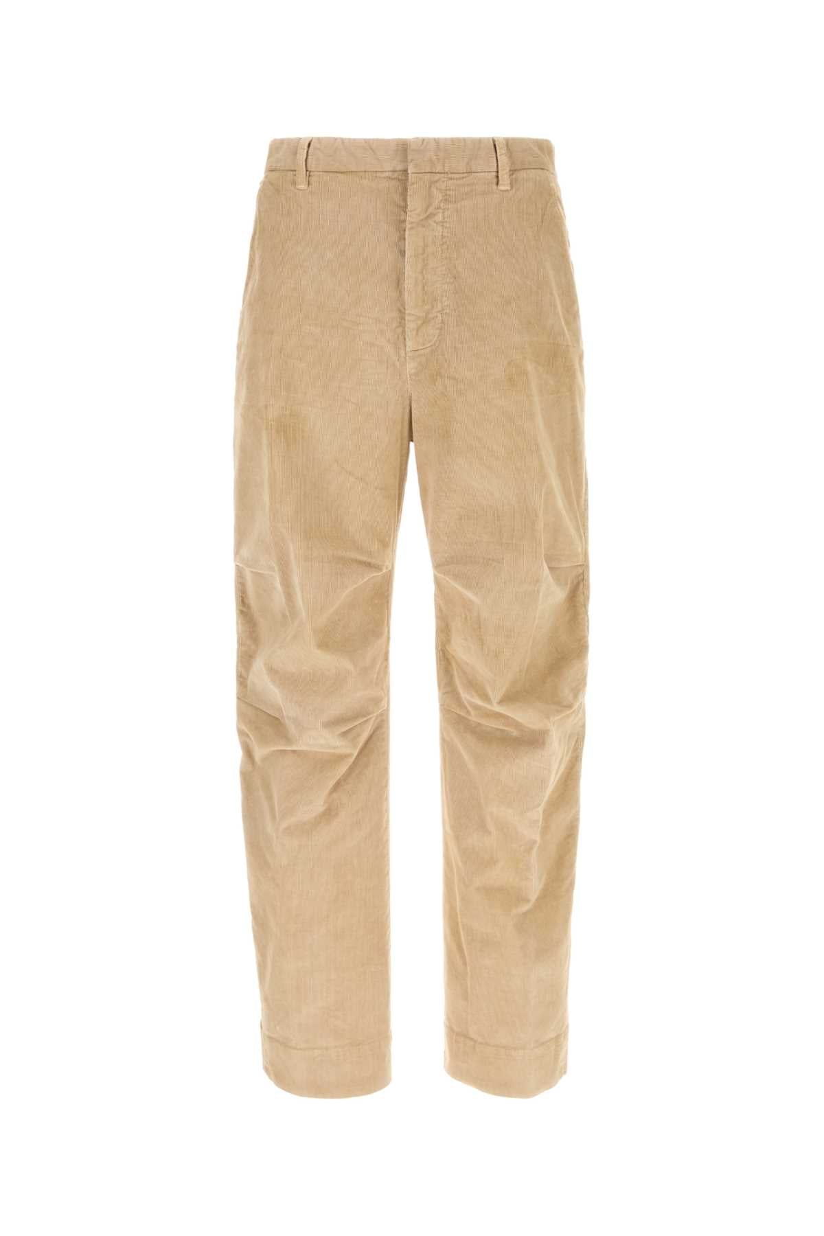 Cord Trousers — Beige
