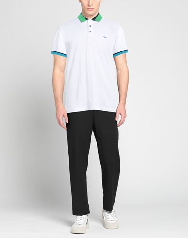 Man Polo shirt White Size XL Cotton