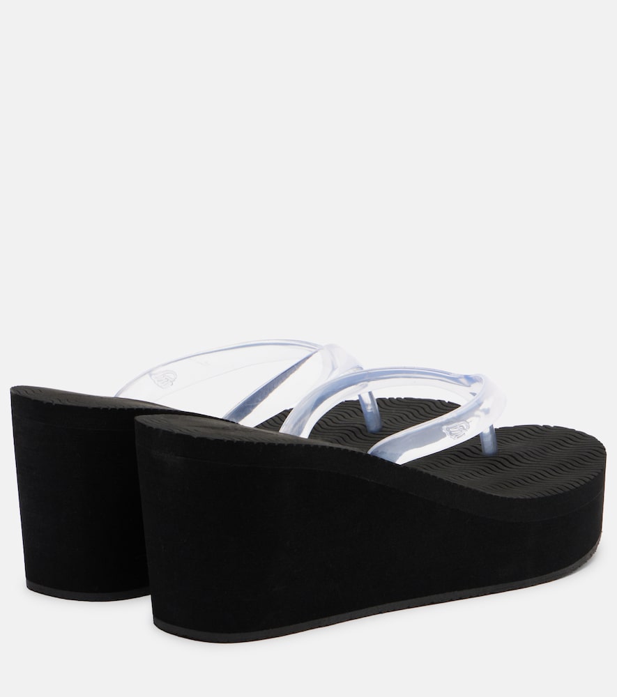 Etheria platform thong sandals