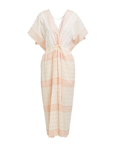 Woman Maxi dress Apricot Size 10 Cotton