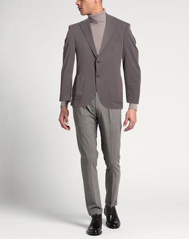 Helmur Man Blazer Charcoal Size 36 Polyamide, Elastane