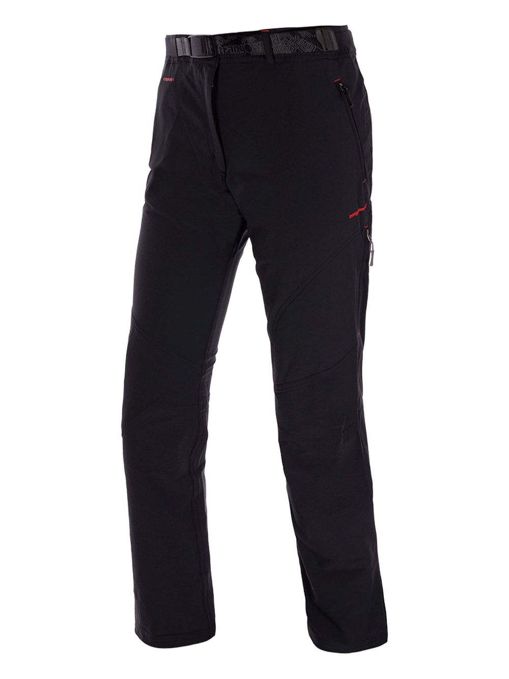 TRANGOWORLD logo-print trousers - Black