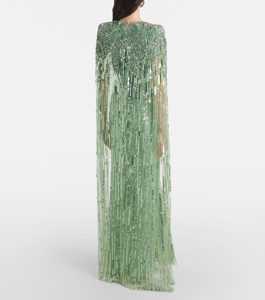 Gold Rush sequined gown