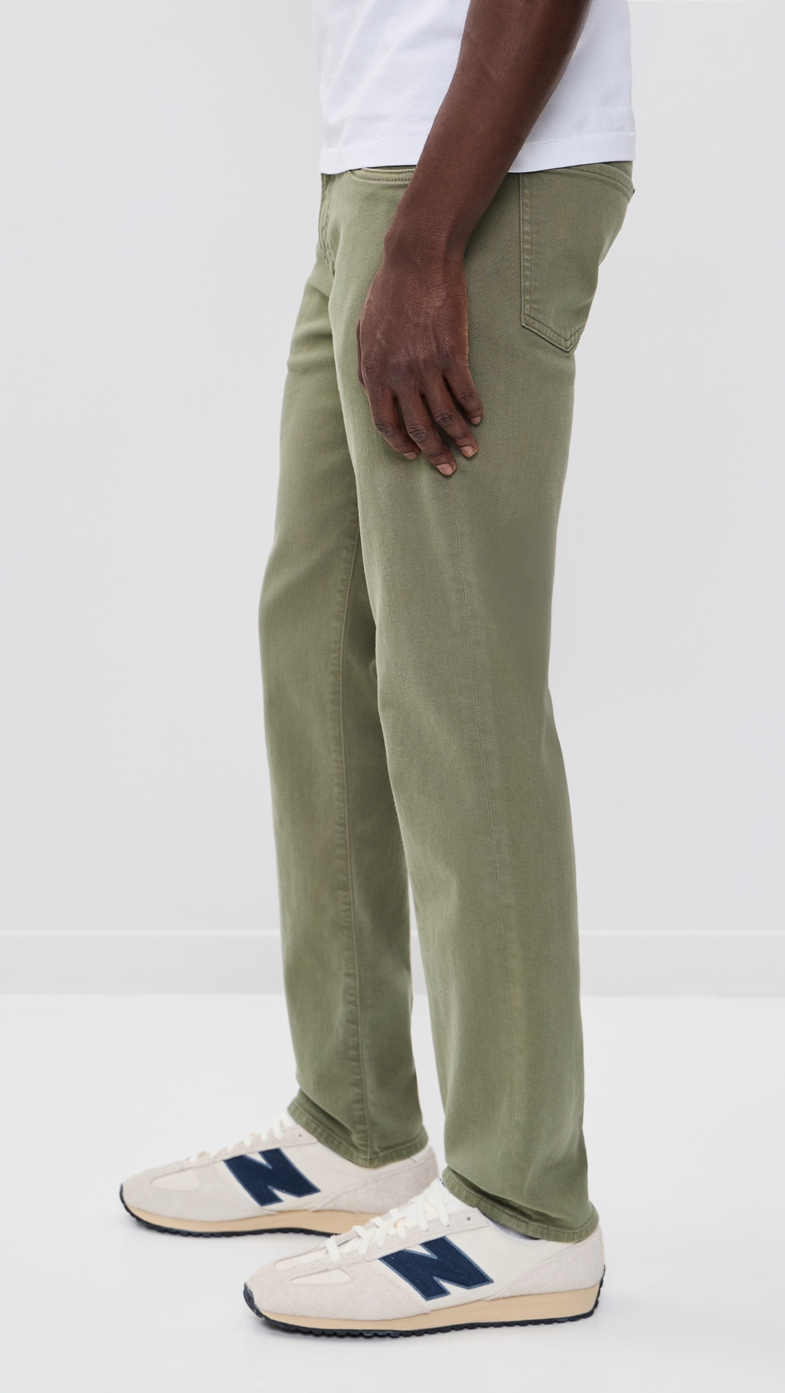 Elijah Perform Denim Slim Straight Jeans Nova Green