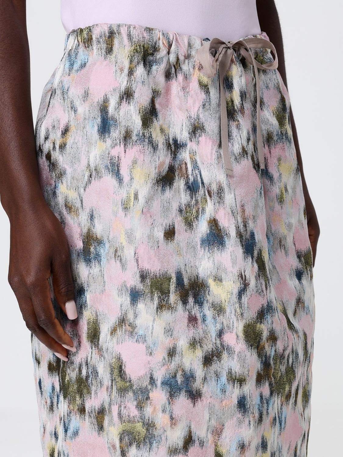 Skirt Woman color Pink