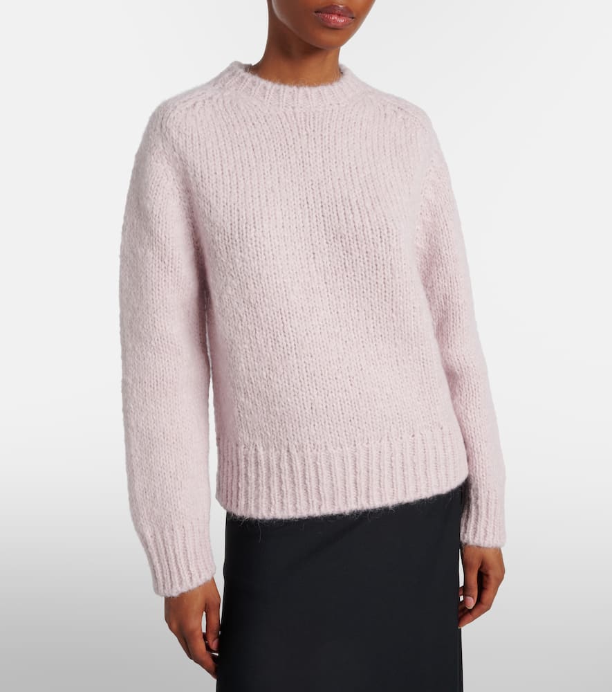 Alpaca and mohair-blend sweater