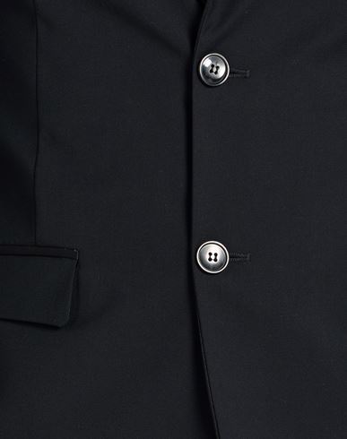 Man Suit Black Size 50 Polyester, Viscose, Elastane