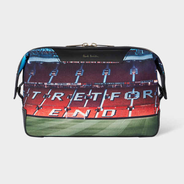 For Manchester United - 'Stretford End' Wash Bag Multicolour