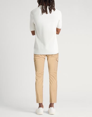 Man Pants Sand Size 28 Cotton, Elastane