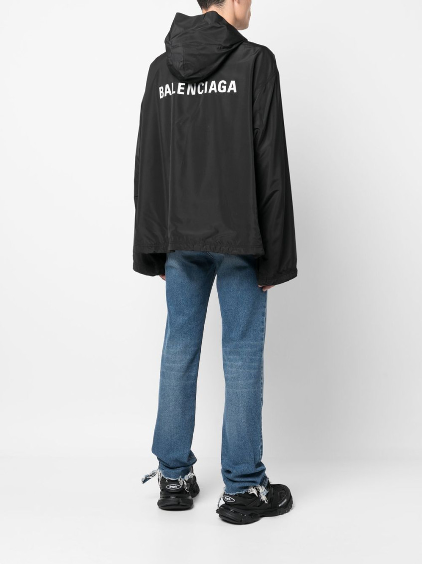 - Nylon Zipped Jacket