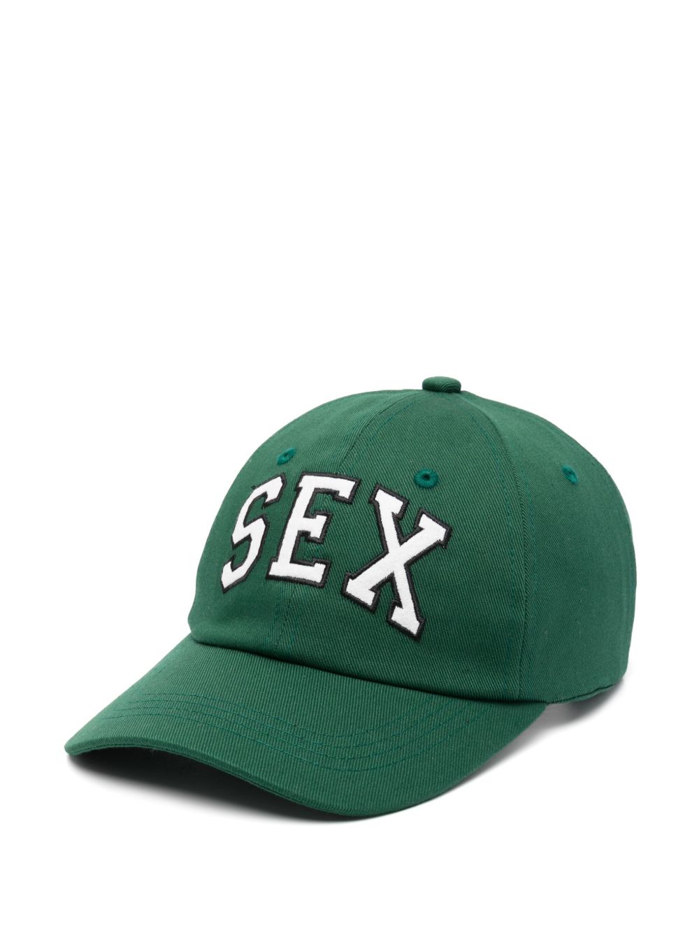 CARNE BOLLENTE Farm Charm baseball cap - Green