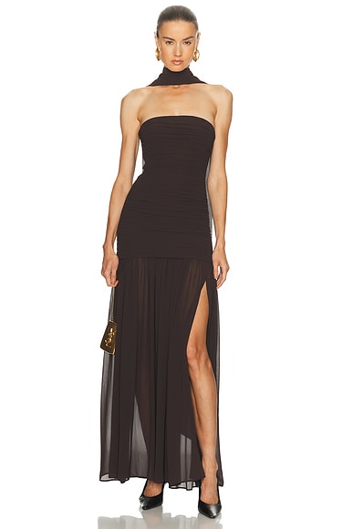 L'Academie Tia Gown in Blush. - M also in XS