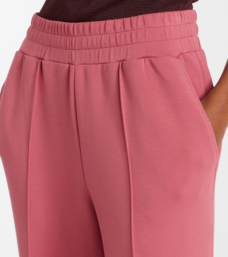 Wide-leg sweatpants