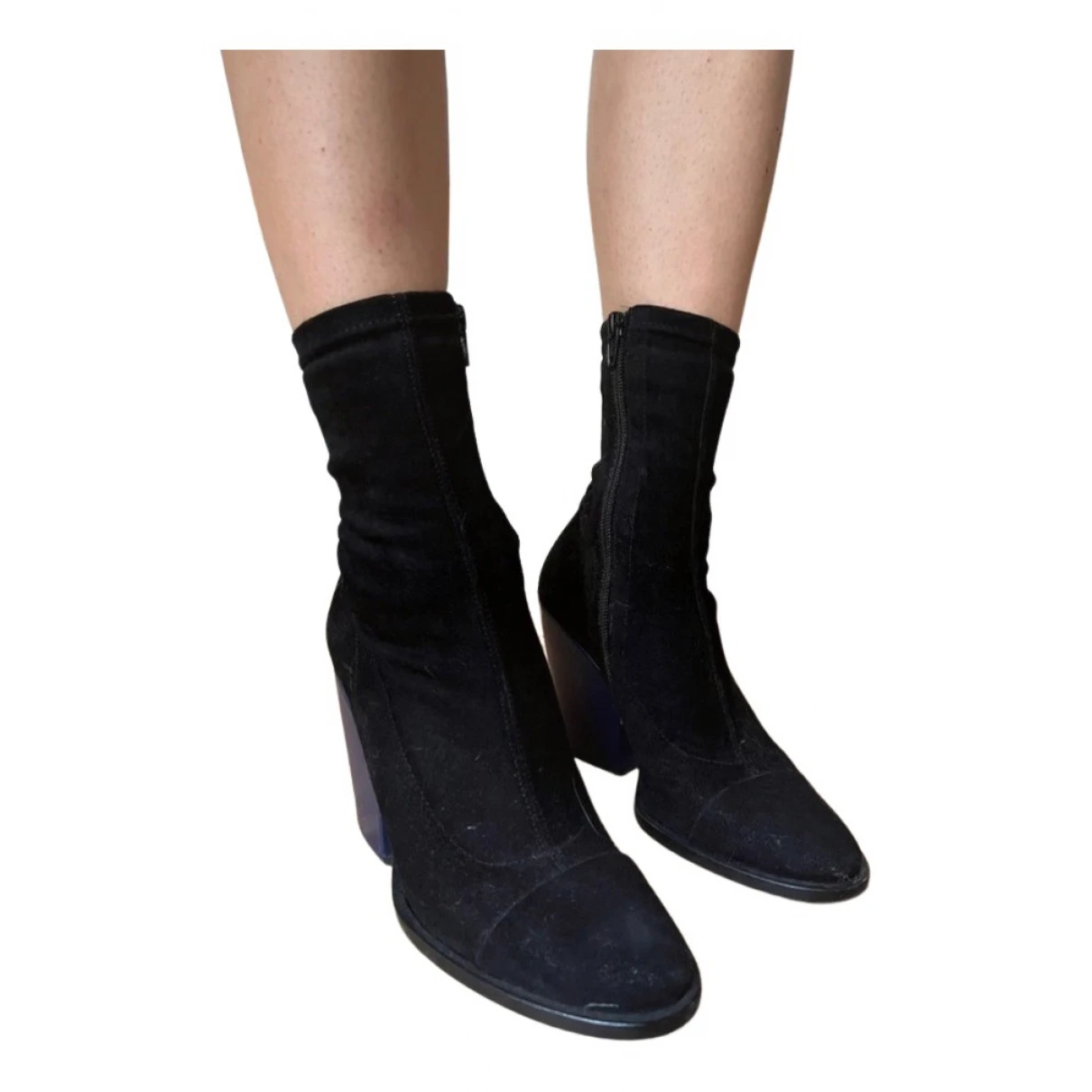 Ankle boots A. F.Vandevorst Suede for Female 37.5 EU