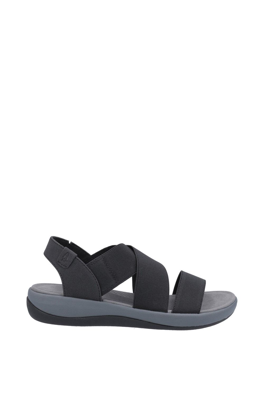Hush Puppies 'sophia' Synthetic Sandals In Black
