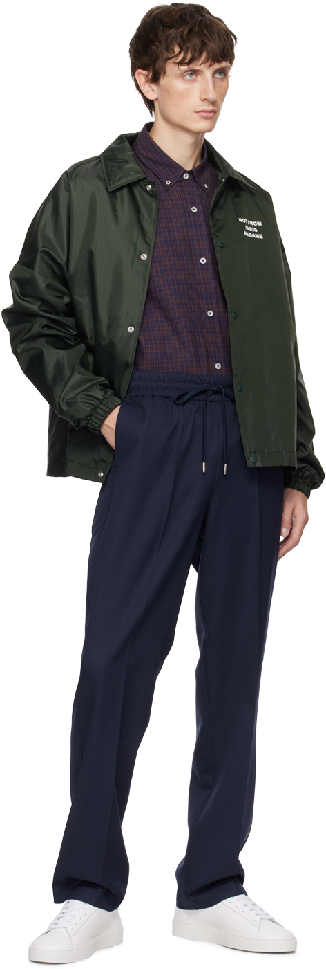 Navy 'Le Pantalon Droit' Trousers