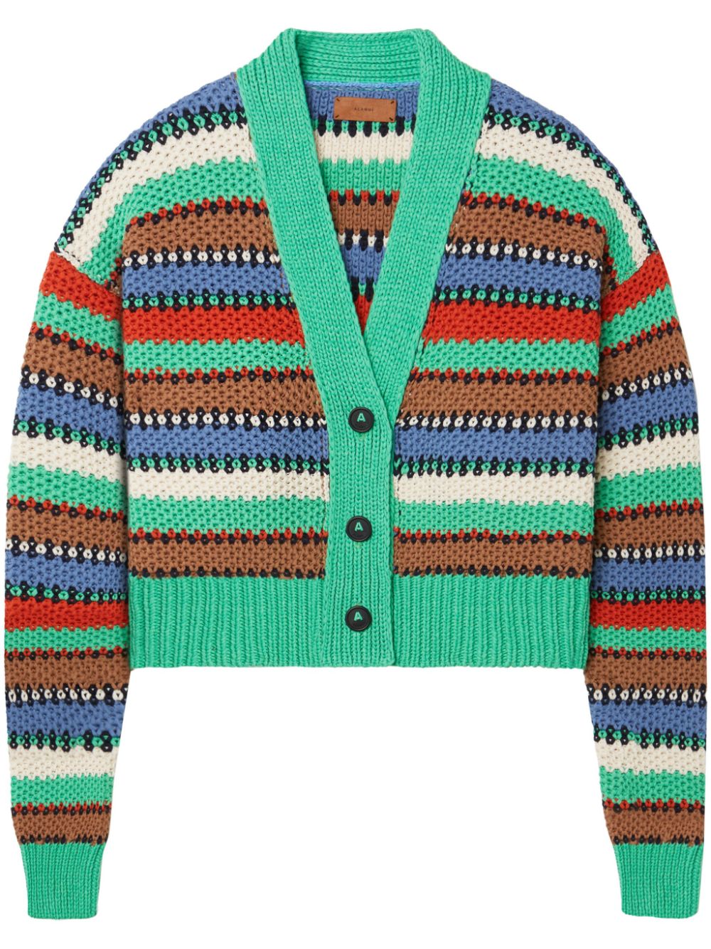 Sunny Stripes cardigan - Green