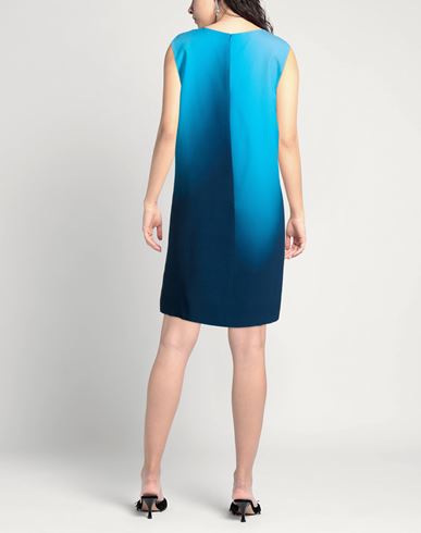 Woman Mini dress Blue Size 12 Viscose