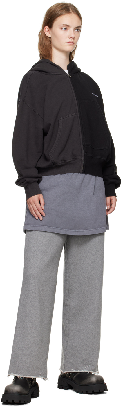 We11done Gray Layered Lounge Pants