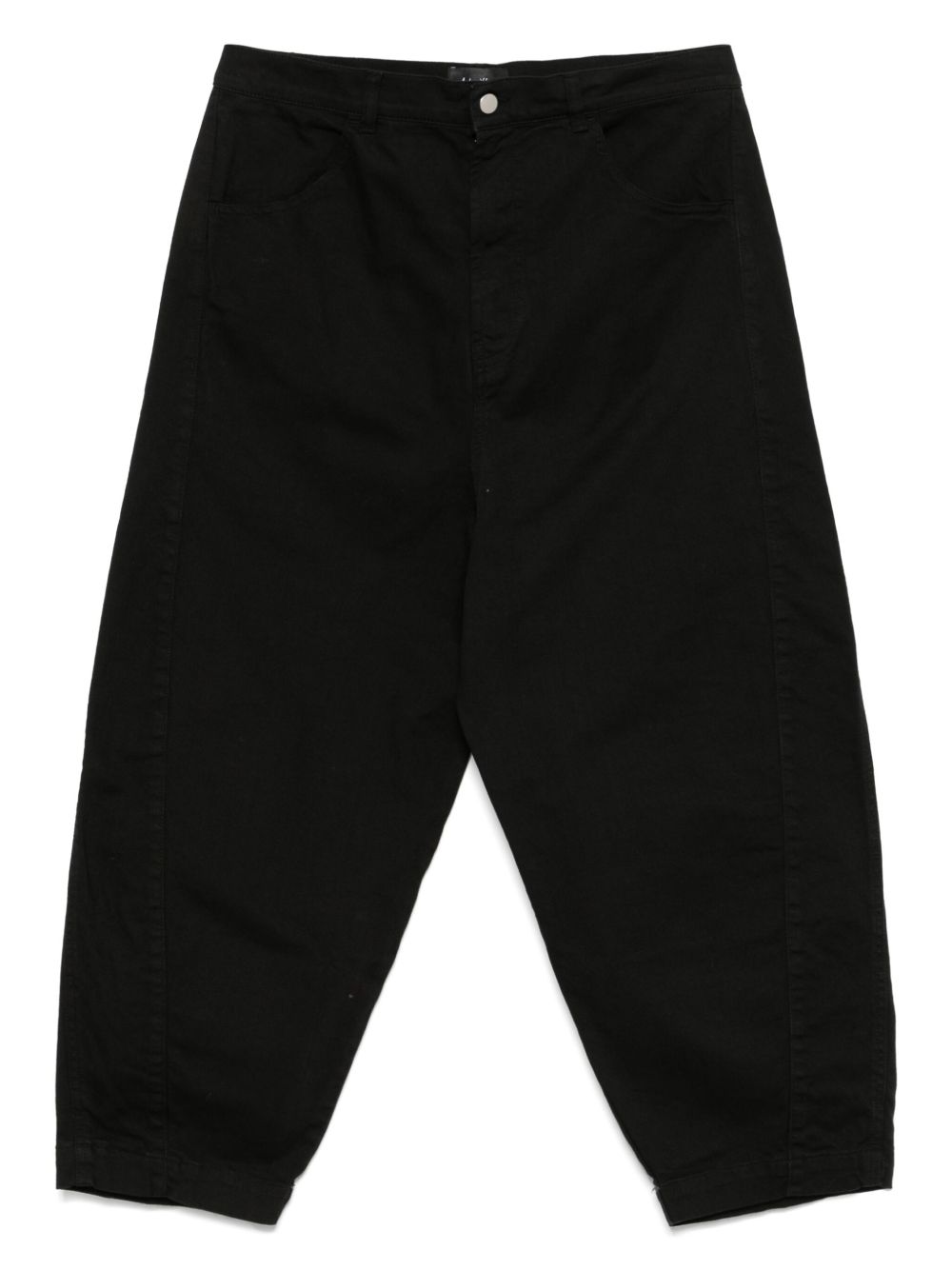 Andrea Ya'aqov cropped trousers - Black