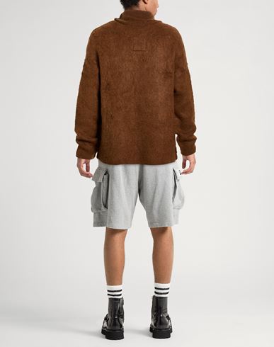 Man Turtleneck Brown Size L Baby alpaca wool, Virgin Wool, Polyamide, Elastane