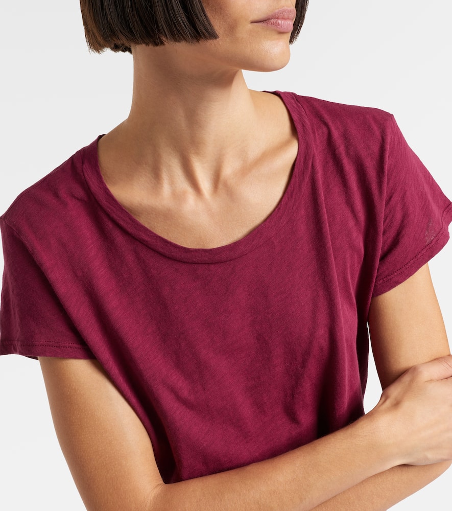 Odelia cotton jersey T-shirt