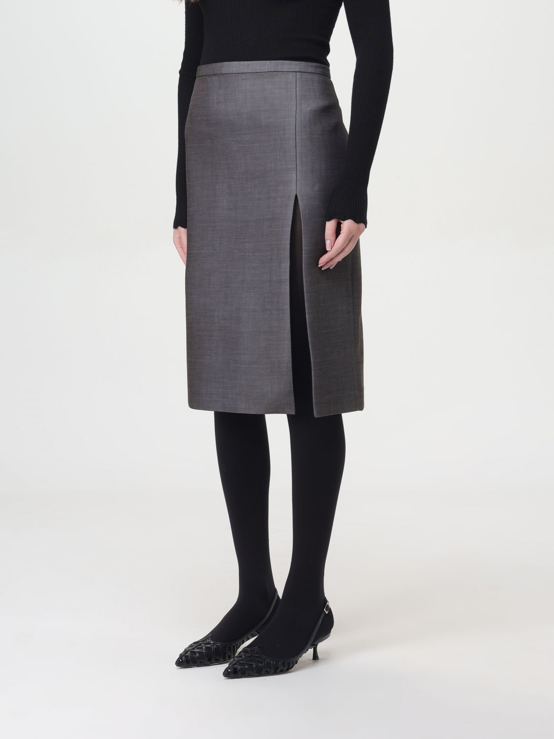 Skirt Woman color Grey