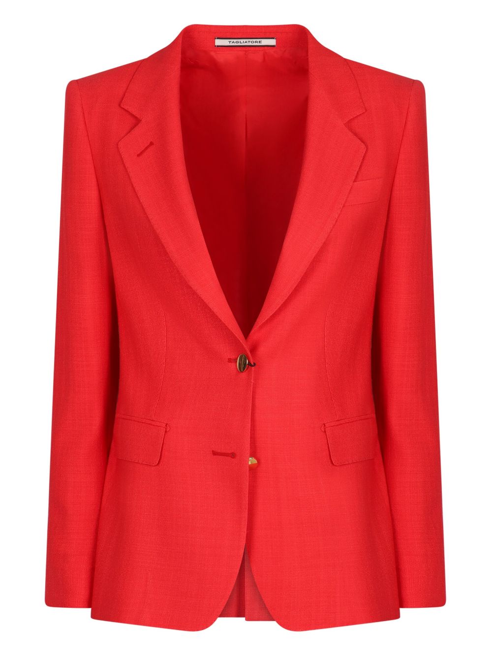 Tagliatore single-breasted blazer - Red