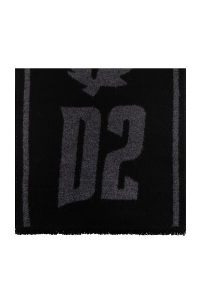 Dsquared2 D2 Logo Scarf
