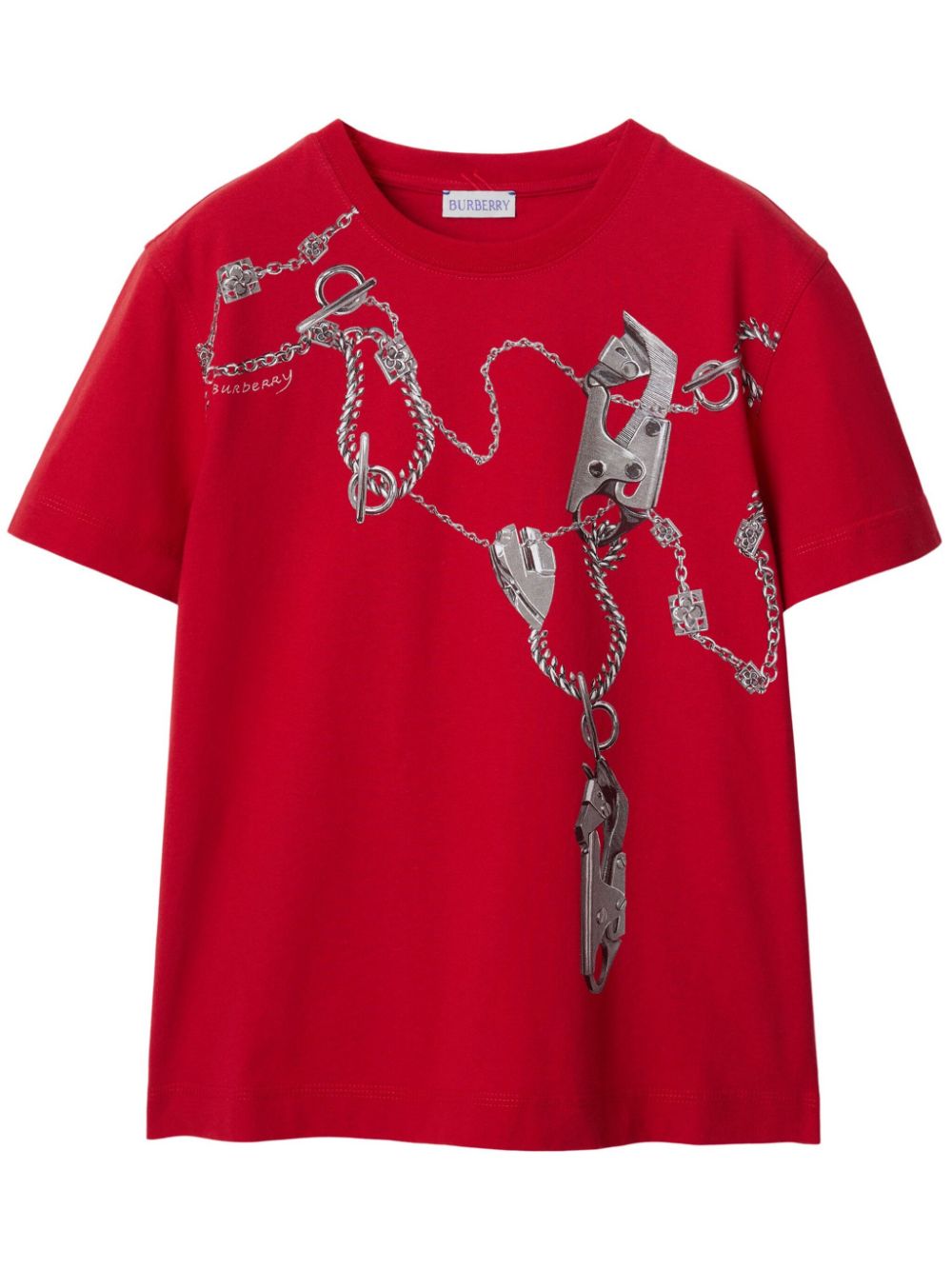 Knight Hardware cotton T-shirt - Red