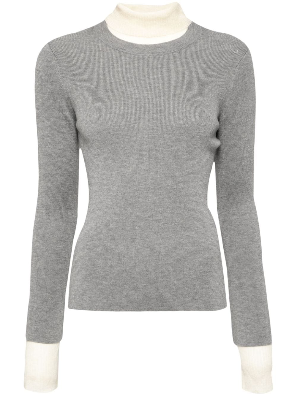 Layered top - Grey