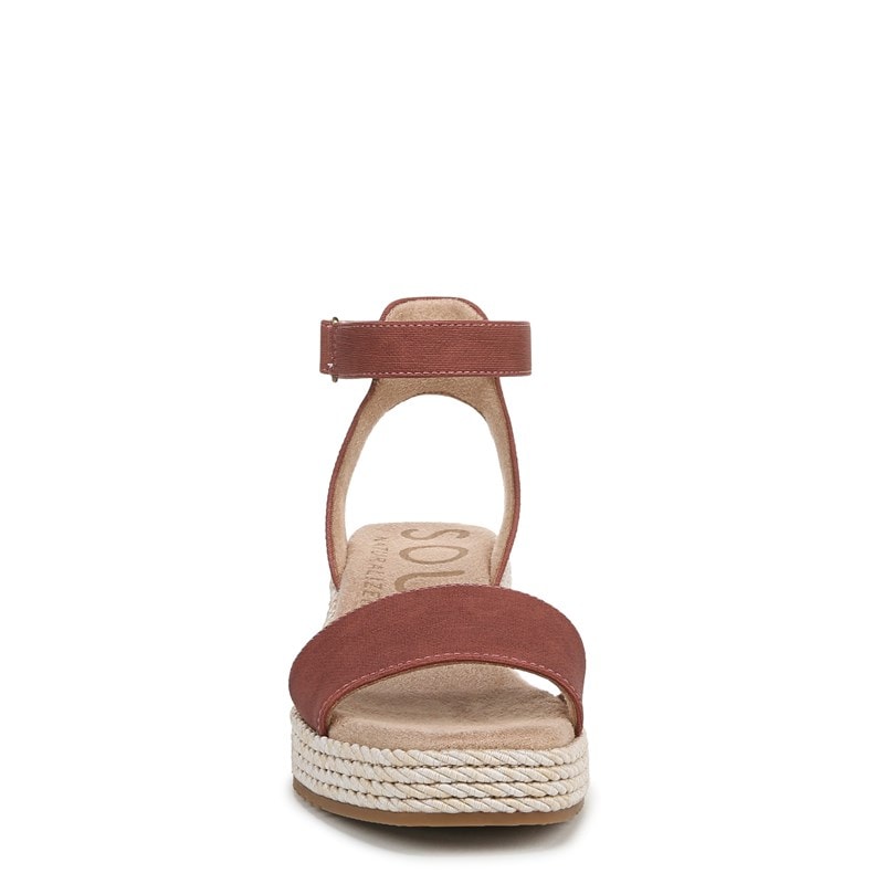 Women's Gloria Espadrille Wedge Sandals (Clay Fabric)