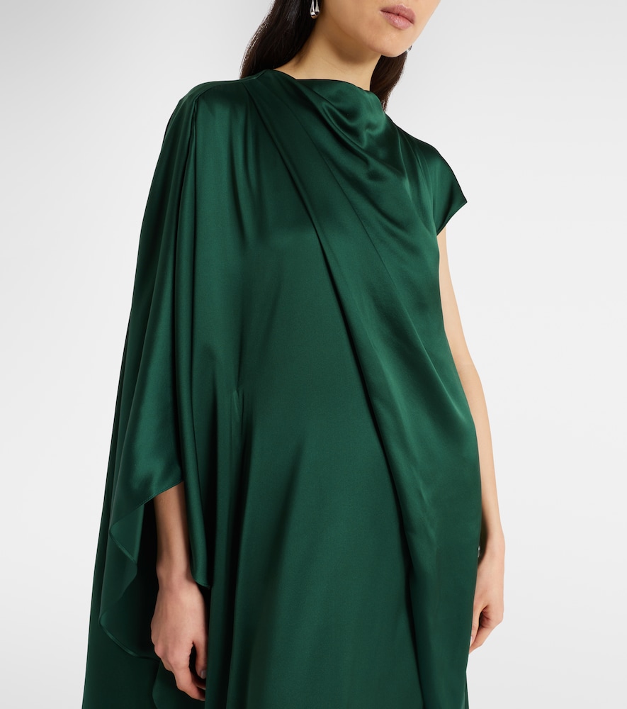 Hiba silk satin gown