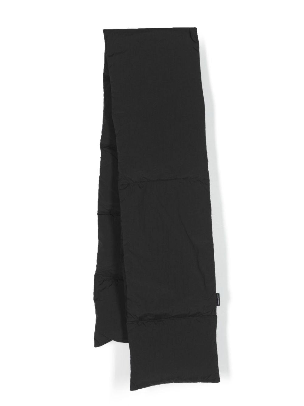 Quilted padded scarf - Black