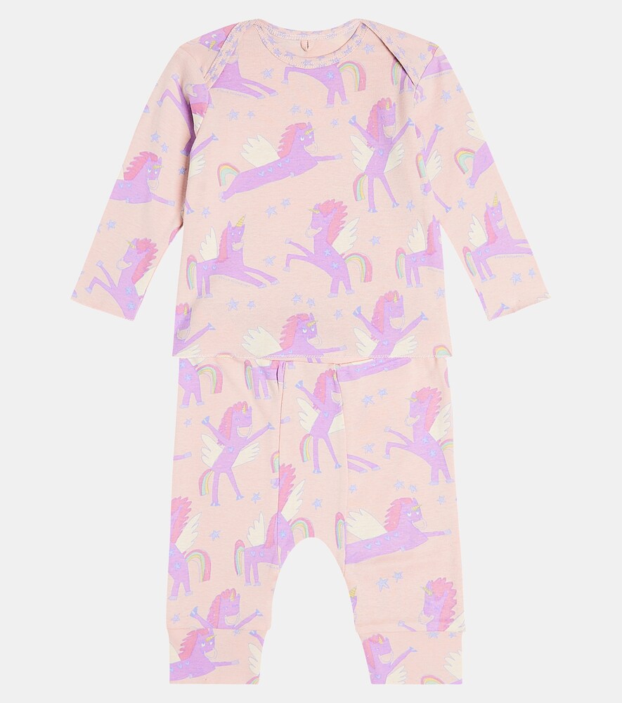 Baby printed cotton pajamas