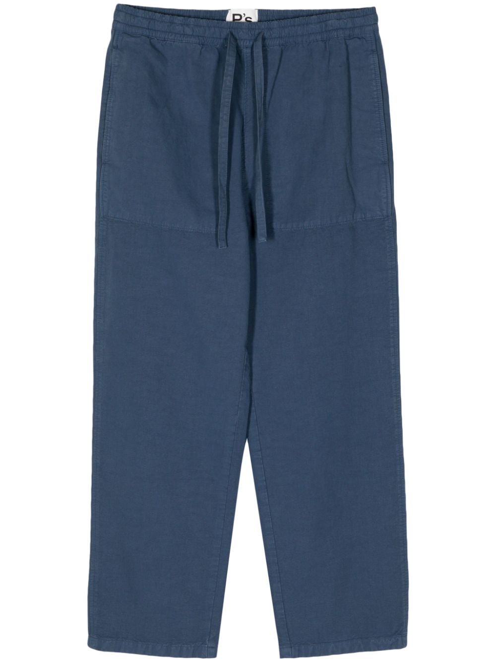 Time Off cotton trousers - Blue
