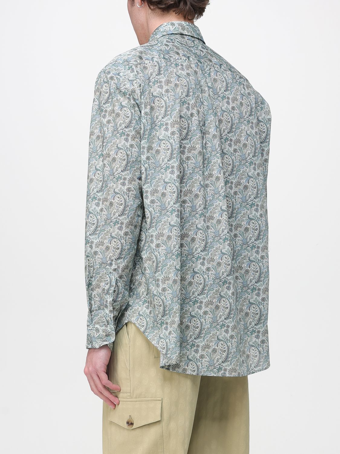 Shirt Men color Green