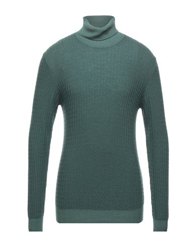 Man Turtleneck Dark green Size XXL Virgin Wool