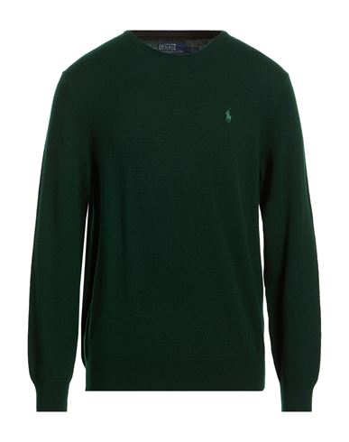 Man Sweater Green Size XL Wool