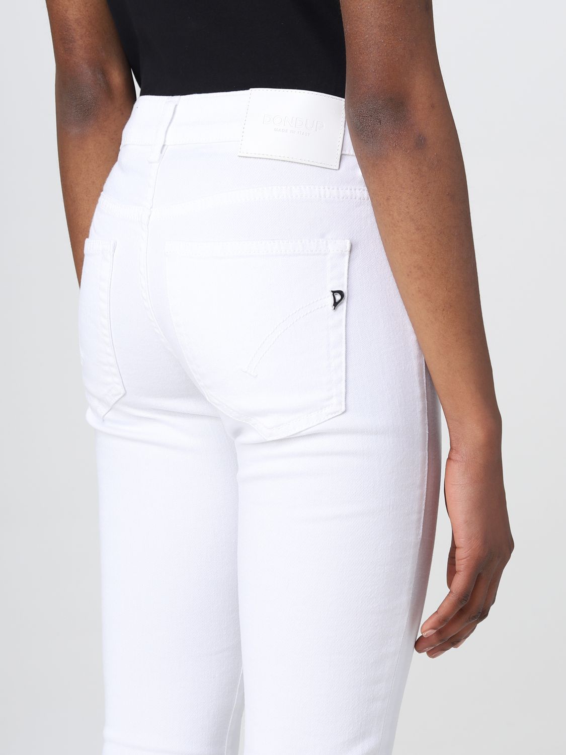 Jeans Woman color White