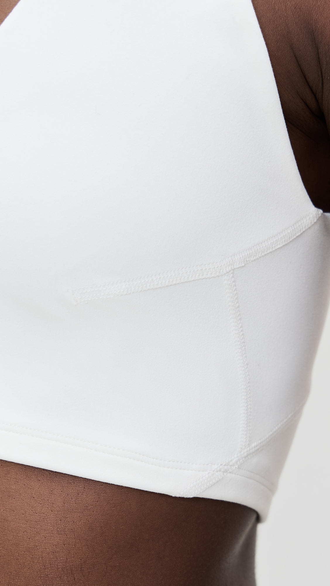Never Better Crop Cami White
