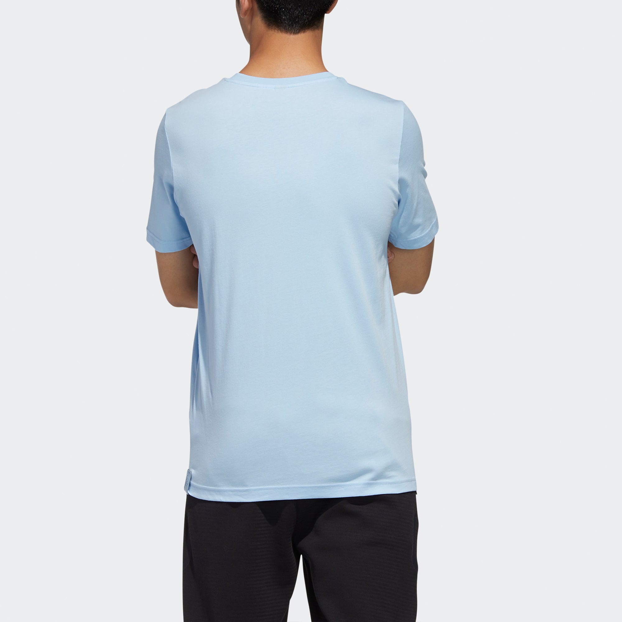 Wj Gfx Tee Series Printing Sports Round Neck Short Sleeve Blue