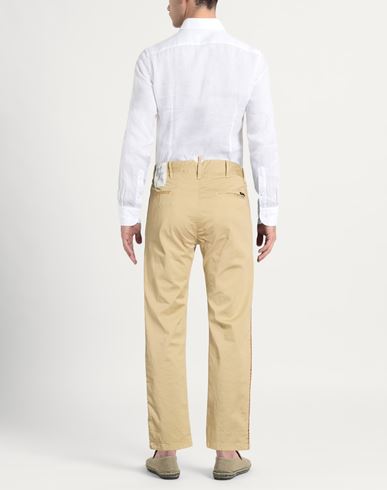 Man Pants Sand Size 36 Cotton, Elastane